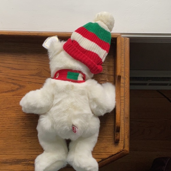 Large 15” Ty Holiday Christmas Teddy Bear plush. - Picture 8 of 9